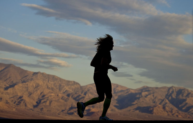 Frank McKinney, Badwater Ultramarathon, Death Valley, CA. Photo By Zandy Mangold. ©2013